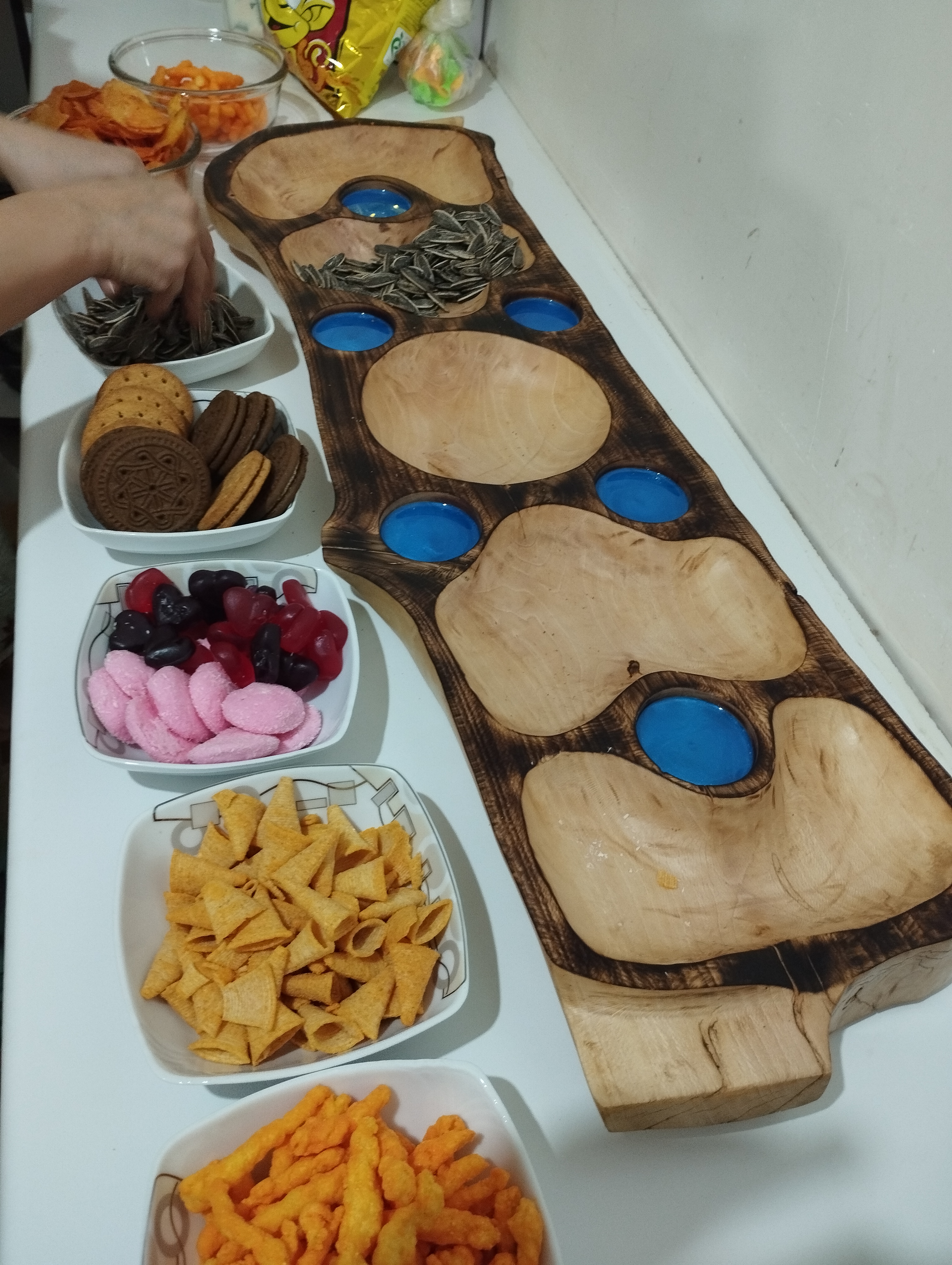 مزه خوری چوبی دست ساز